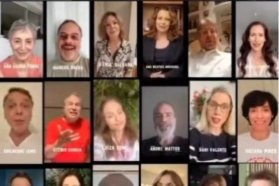 Atores veteranos lançaram nas redes sociais, no dia 17 de dezembro de 2025, a campanha #EuQueroVeteranoNaTV, reivindicando maior valorização de artistas experientes na televisão. 
 -  (crédito: Reprodução Instagram /@montenegrotalentsoficial)