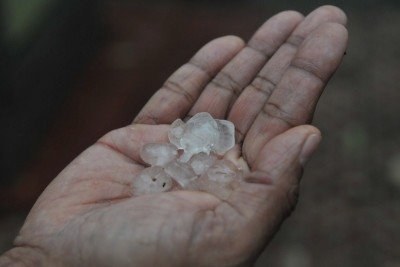 Inmet alerta para queda de granizo em cidades de MG; veja se a sua está na lista -  (crédito: Gladyston Rodrigues/EM/D.A Press)