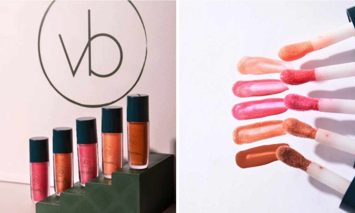 Tons dos glosses da Vers Beauty