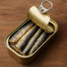 Sardinha faz bem para os ossos: mais cálcio que leite - Imagem gerada por i.a 