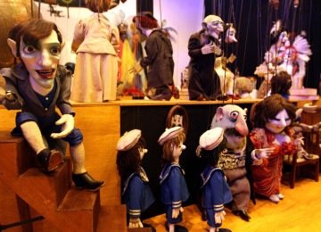 O impressionante acervo do Grupo Giramundo, exposto no Palácio das Artes, chama a atenção pela criatividade e beleza. Mostra tem entrada franca -  (crédito: Jair Amaral/EM/D.A Press)