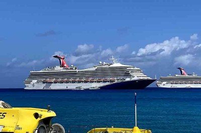 Viagens de cruzeiro, com seus buffets generosos, festas temáticas e vistas deslumbrantes do mar, costumam ser associadas a férias inesquecíveis. Para muitos, o simples ato de embarcar em um navio imenso já representa um símbolo de conforto, diversão e segurança. -  (crédito: Roger Wollstadt/Wikimédia Commons)