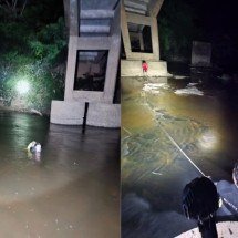 Corpo de menina de 11 anos é encontrado em Santana de Pirapama - CBMMG/Divulgação