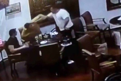 Carlos Alberto Azevedo Filho, 44, estaria em uma disputa por contratos públicos  -  (crédito: Reprodução de vídeo)