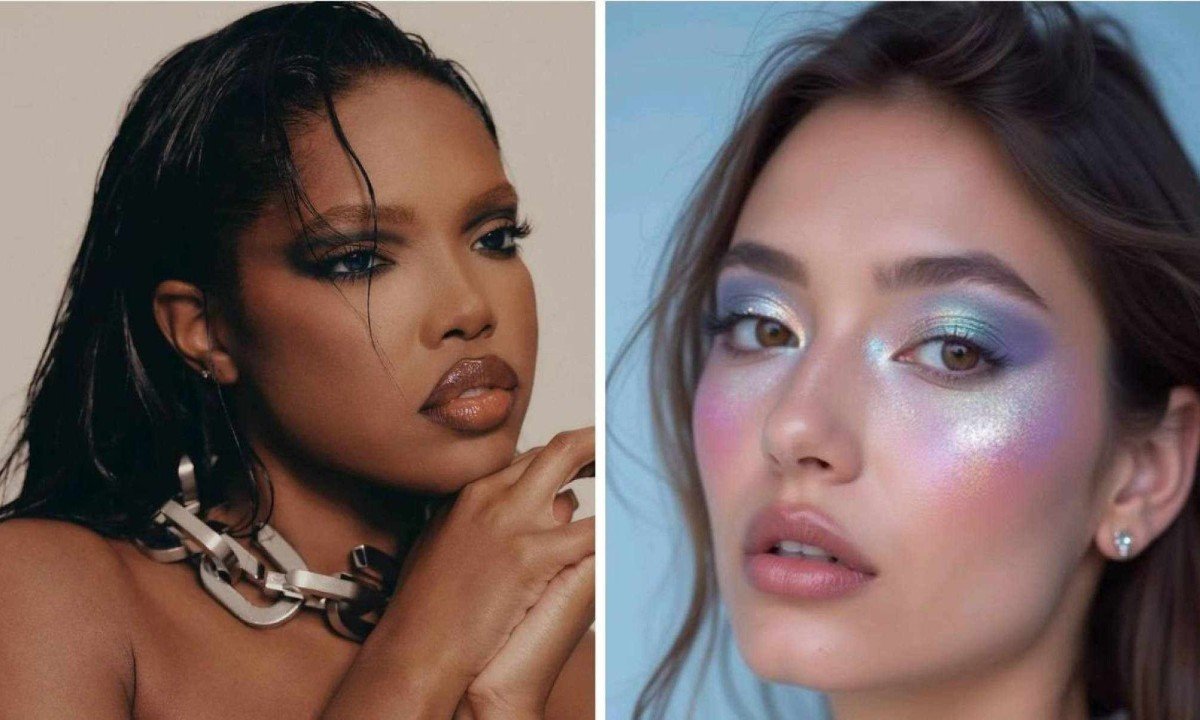 Ombr&eacute; lips traz degrad&ecirc; para os l&aacute;bios, trazendo profundidade e volume. Azul claro traz efeito glacial para a make 