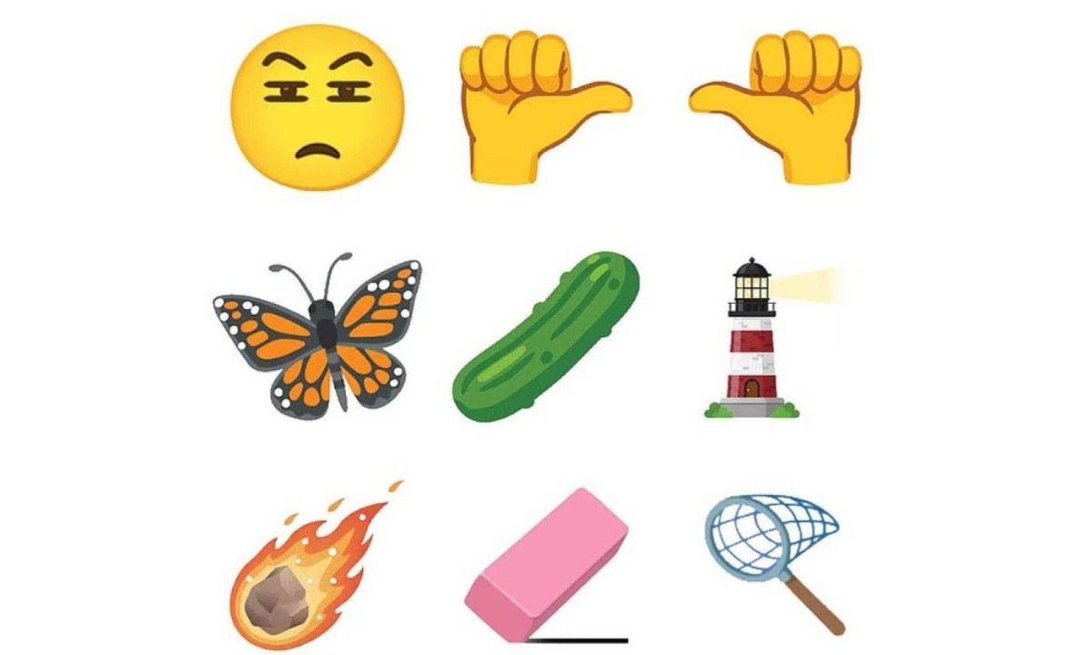 Nove novos emojis