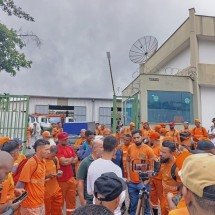 "Não aguentamos mais": Garis fazem paralisação em BH nesta segunda (19/1)  - Alexandre Guzanshe/EM/D.A Press