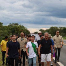 Nikolas Ferreira reúne cerca de 100 apoiadores no segundo dia de caminhada - Divulgação/Nikolas