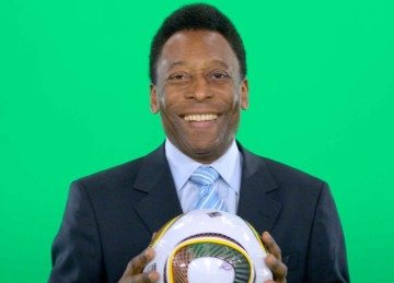 Edson Arantes do Nascimento, o Pelé, considerado o maior jogador de futebol de todos os tempos -  (crédito: Lourival Ribeiro /SBT)