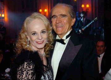 Scheyla e Carlos Carneiro Costa na festa de 80 anos do Automóvel Clube, em outubro de 2006 -  (crédito: Marcos Vieira/EM/D.A Press/27/10/2006)