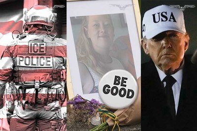 <p>A cerimônia do Globo de Ouro 2026, realizada no dia 11 de janeiro, em Los Angeles, foi marcada por um protesto de artistas contra recentes ações do ICE, o Serviço de Imigração e Controle de Alfândega dos Estados Unidos.</p>
 -  (crédito:  Reprodução do Youtube Canal @washingtonexaminer)