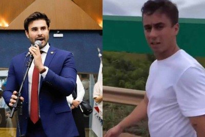 Pedro Rousseff e Nikolas Ferreira já protagonizaram embates nas redes sociais -  (crédito: Rafaella Ribeiro/CMBH e Reprodução/Redes Sociais)