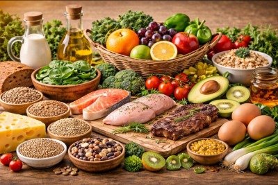 <p>Vitaminas reconhecidas pela ciência são fundamentais para o funcionamento do organismo. Elas estão em grande variedade de alimentos e não fornecem energia, mas regulam processos vitais do corpo humano.</p>
 -  (crédito: Imagem gerada por i.a )