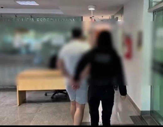 Homem foi preso no último dia 11. Investigação está em andamento -  (crédito: Divulgação/PCDF)