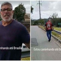Alexandre Frota ironiza Nikolas: "É a caminhada do Flamengo" - Reprodução/Twitter