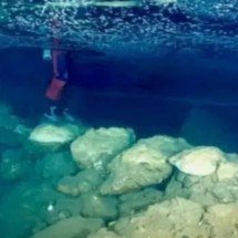 Ponte submersa traz curiosidades sobre a ocupação humana - Divulgação/Bogdan Onac