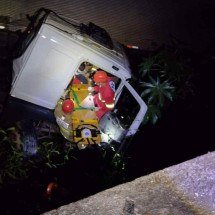 MG: acidente entre carretas deixa dois feridos no Triângulo Mineiro - Divulgação/CBMMG