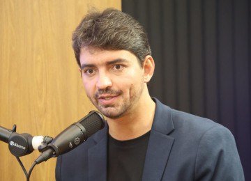 Cassio Soares, presidente do PSD em Minas Gerais, durante entrevista exclusiva no podcast EM Entrevista -  (crédito: Marcos Vieira/EM/D.A.Press)