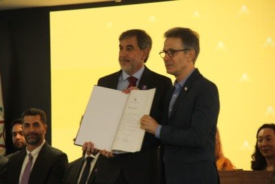 Lyssandro Siqueira é o novo secretário estadual do Meio Ambiente; ele foi empossado pelo governador Romeu Zema na manhã desta terça-feira (20/01) -  (crédito: Jair Amaral/EM/D.A. Press)