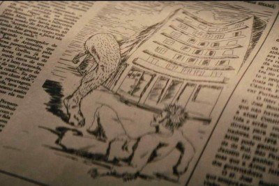 Cena da Perna Cabeluda em 'O Agente Secreto' -  (crédito: O Agente Secreto/Divulgação)