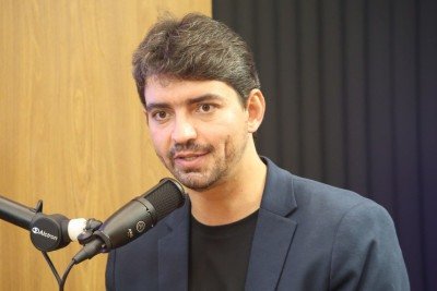 Cassio Soares, presidente do PSD em Minas Gerais, durante entrevista exclusiva no podcast EM Entrevista -  (crédito: Marcos Vieira/EM/D.A.Press)