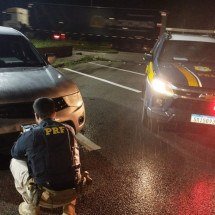 Caminhonete de luxo furtada em SP é recuperada na Grande BH 7 anos depois - Divulgação/PRF