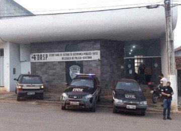 Tio-avo que estuprou sobrinha-neta está preso na Delegacia de Polícia Civil de Iguatama -  (crédito: PCMG)