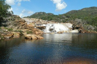 Cachoeira do Tel&eacute;sforo, em Conselheiro Mata, distrito de Diamantina, na regi&atilde;o do Vale do Jequitinhonha, em Minas Gerais -  (crédito: Elizabeth Colares/EM/D.A Press)