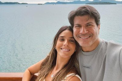 <p>O cantor e compositor Paulo Ricardo aproveitou um dia de praia em São Conrado, no Rio de Janeiro, ao lado do filho Luís Eduardo e da esposa, a fotógrafa Isabella Pinheiro.</p>
 -  (crédito: Reprodução/Instagram)