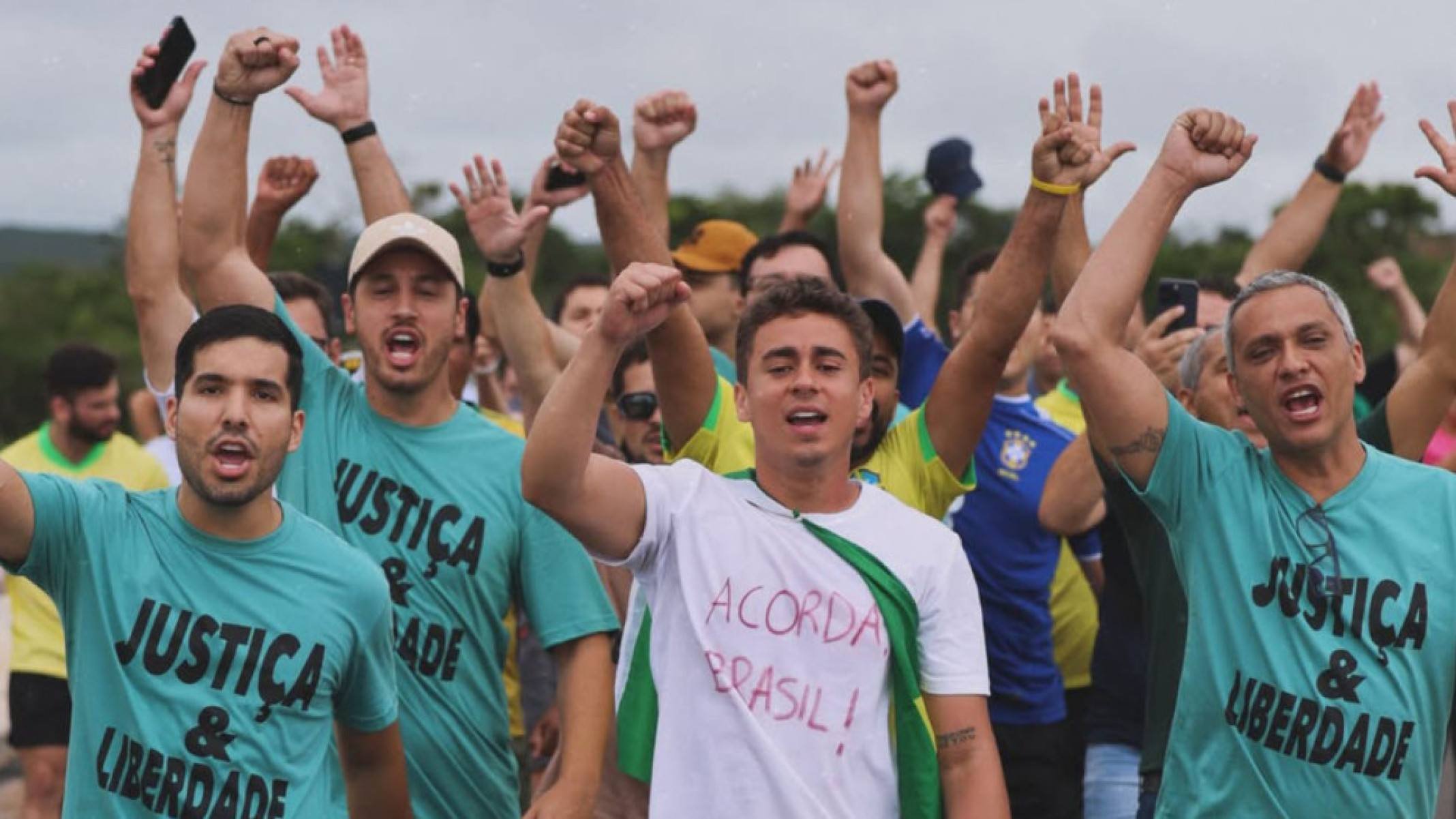 ‘Likes’ de caminhada levam base bolsonarista a surfar na onda de Nikolas - Platobr Politica