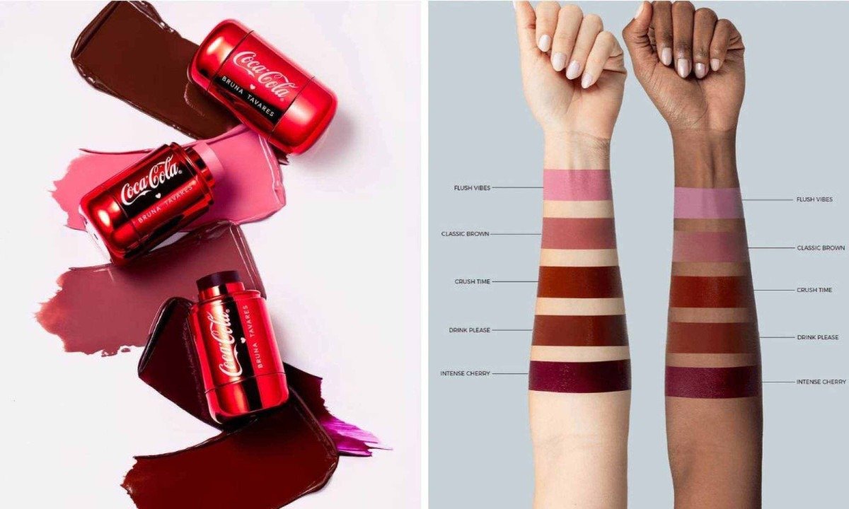 Cores do Stick Blush