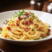 Viva o carbonara numa quarta à noite! - Freepik