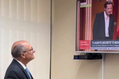 Alckmin bateu palmas para indicação de 'O Agente Secreto' -  (crédito: Reprodução/Instagram)