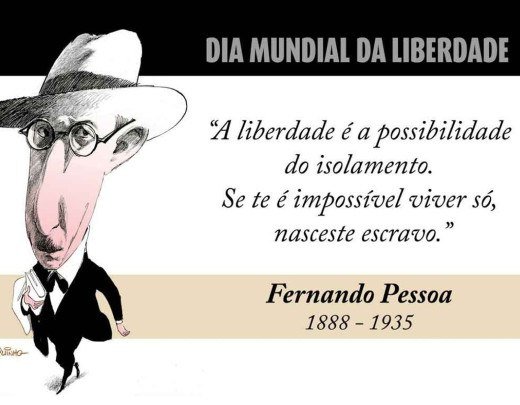 Homenagem a Fernando Pessoa -  (crédito: Quinho)