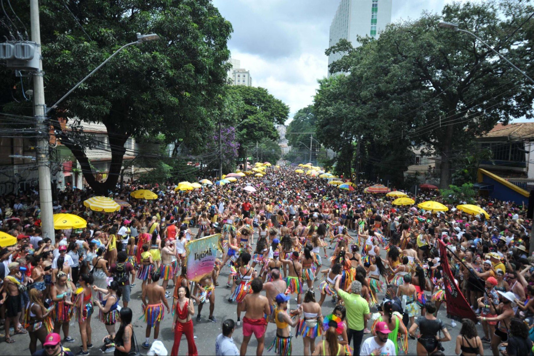 Bloco Juventude Bronzeada no Carnaval de 2020 