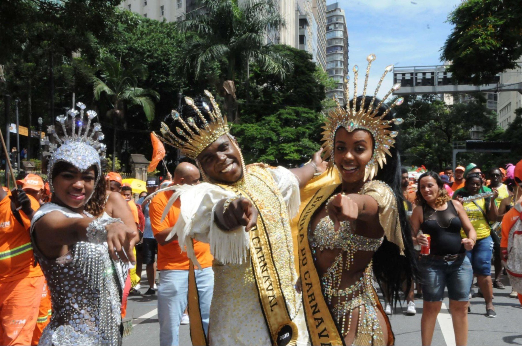 Desfile do Bloco da Limpeza 
