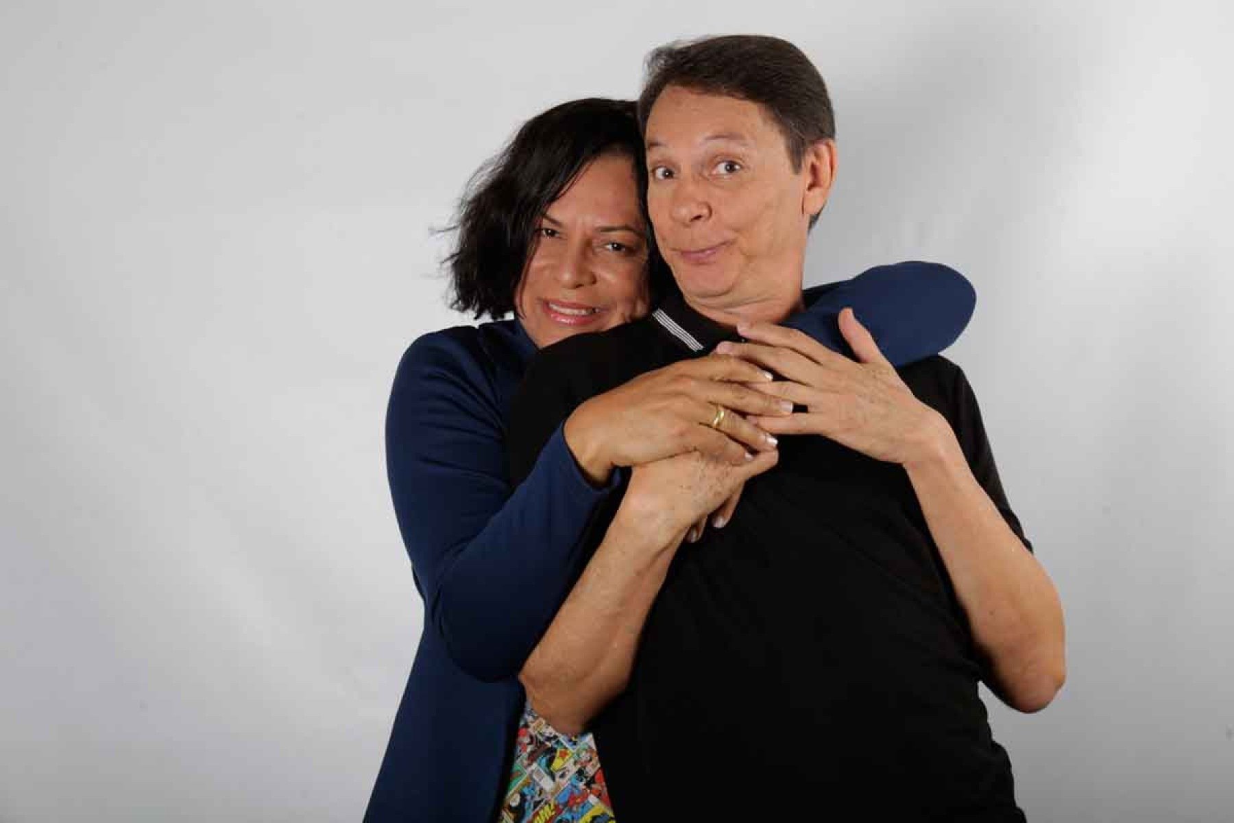 Os humoristas Kayete e Carlos Nunes se apresentam de hoje a domingo, no Teatro Santo Agostinho