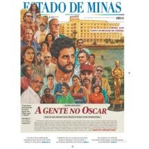A capa do Estado de Minas de 23 de janeiro de 2026, que destaca as quatro indicações ao Oscar do filme 'O Agente Secreto' -  (crédito: Estado de Minas)
