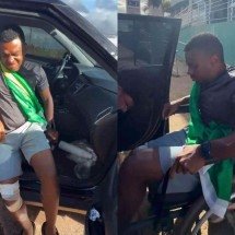 Holiday vai à UPA após lesão em caminhada de Nikolas - Reprodução/Redes Sociais