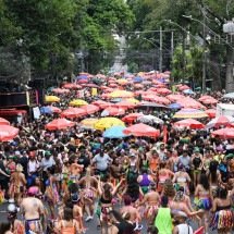 Carnaval de BH deixou de ser local e movimenta o setor de turismo da cidade - Leandro Couri/ EM /D.A. Press