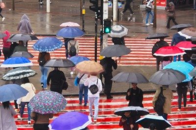 Belo Horizonte tem registrado chuva forte e constante nos últimos dias -  (crédito: Jair Amaral/EM/DA Press)