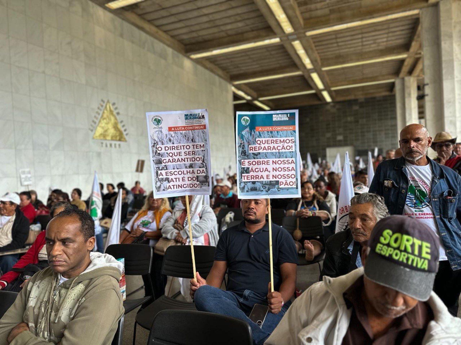 O movimento aponta que as decisões atuais têm imposto injustiças e agravado as desigualdades no processo de reparação-Quéren Hapuque/EM/DA Press