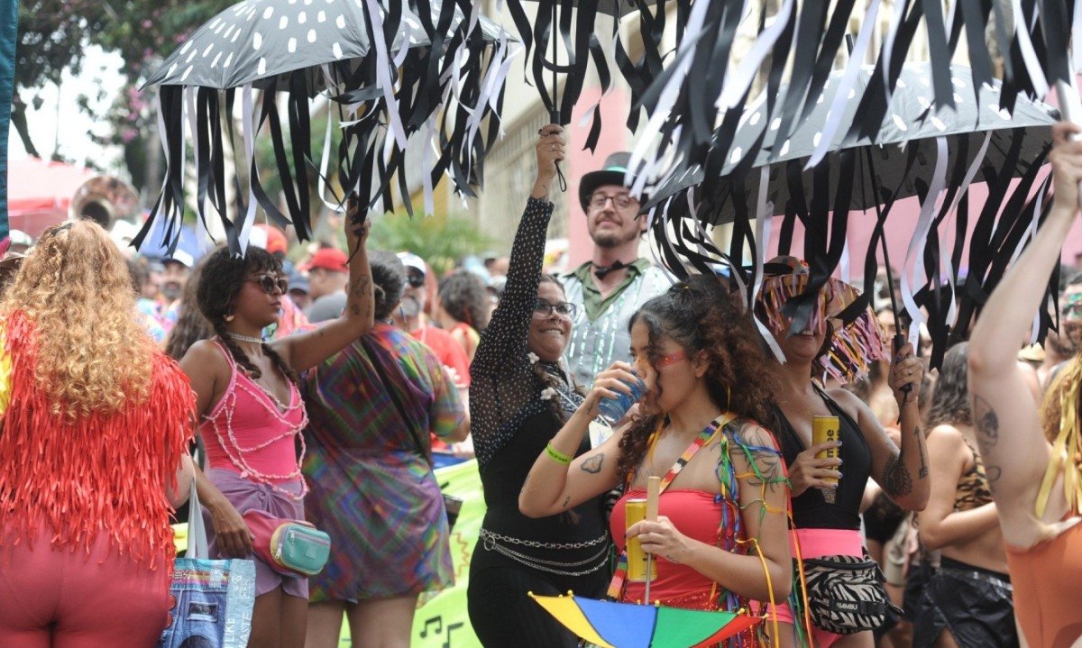 Ensaio do Bloco Terno do Binga-Alexandre Guzanshe/EM/D.A. Press