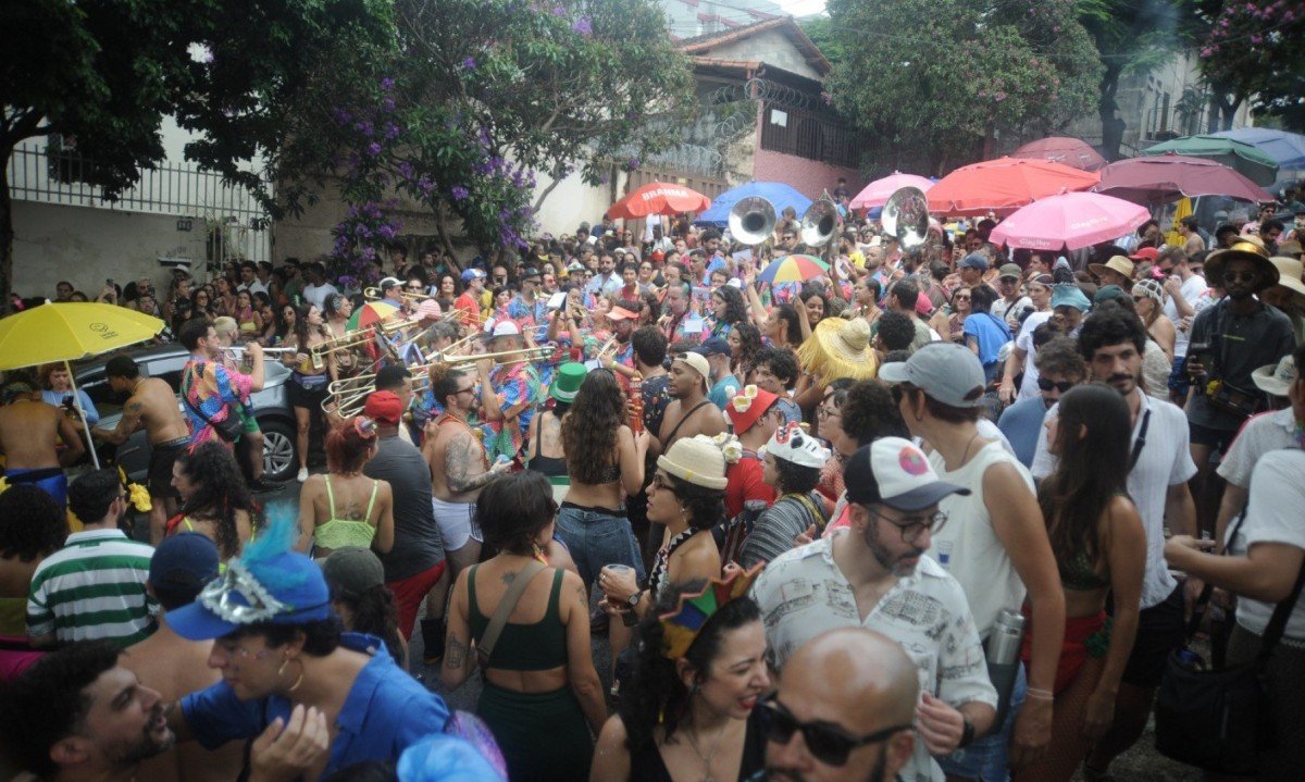 Ensaio do Bloco Terno do Binga-Alexandre Guzanshe/EM/D.A. Press