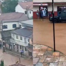 Temporais atingem cidades históricas mineiras e causam transtornos