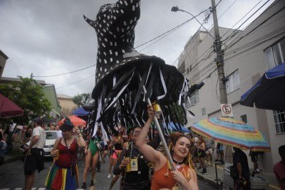 Ensaio do Bloco Terno do Binga -  (crédito: Alexandre Guzanshe/EM/D.A. Press)