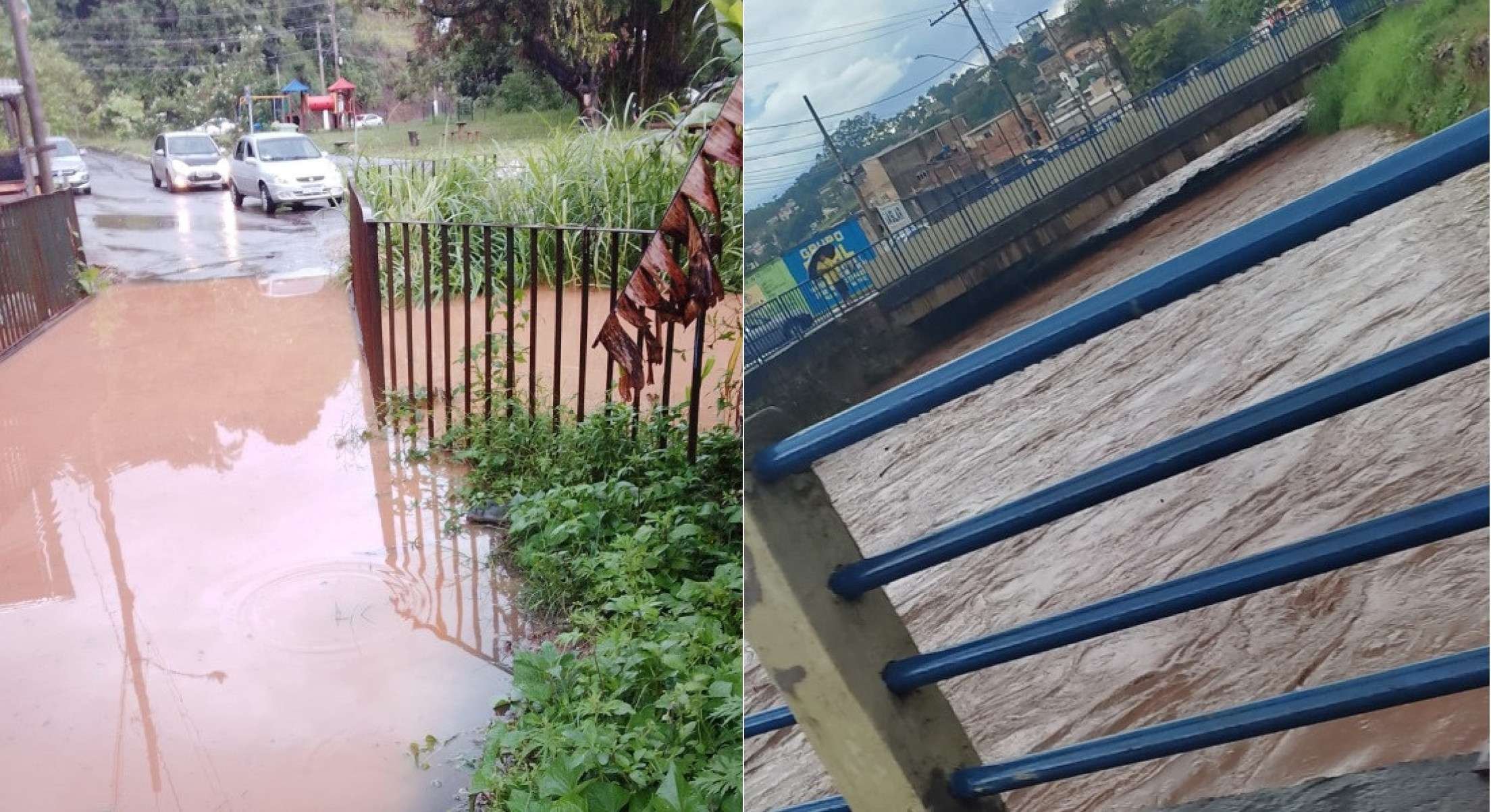Mesmo com a chuva, as ocorr&ecirc;ncias registradas at&eacute; o momento em Congonhas s&atilde;o consideradas de pequeno porte