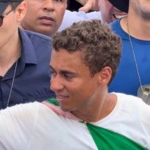 Caminhada de Nikolas Ferreira chega a Brasília para ato em apoio a Bolsonaro - Reprodução Instagram Nikolas Ferreira 