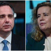 Caso o senador Rodrigo Pacheco (PSD) não concorra em Minas, partido estuda candidatura da reitora da UFMG, Sandra Goulart
 -  (crédito: Geraldo Magela/Agência Senado e Tulio Santos/EM/D.A Press )