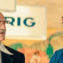 No filme, o empresário paulistano Ghirotti (Chirolli) protagoniza uma discussão com o personagem de Wagner Moura, membro do corpo docente do departamento de engenharia da UFPE -  (crédito: Cinemascópio/Divulgação)